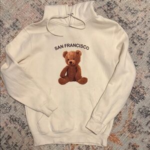 San Francisco hoodie with Teddy Bear Design